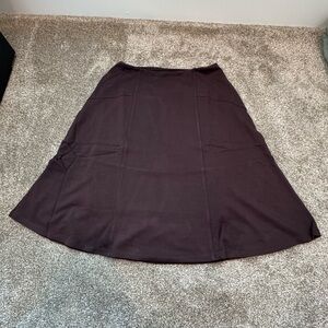 Ruby Ribbon Flounce Skirt Mink L